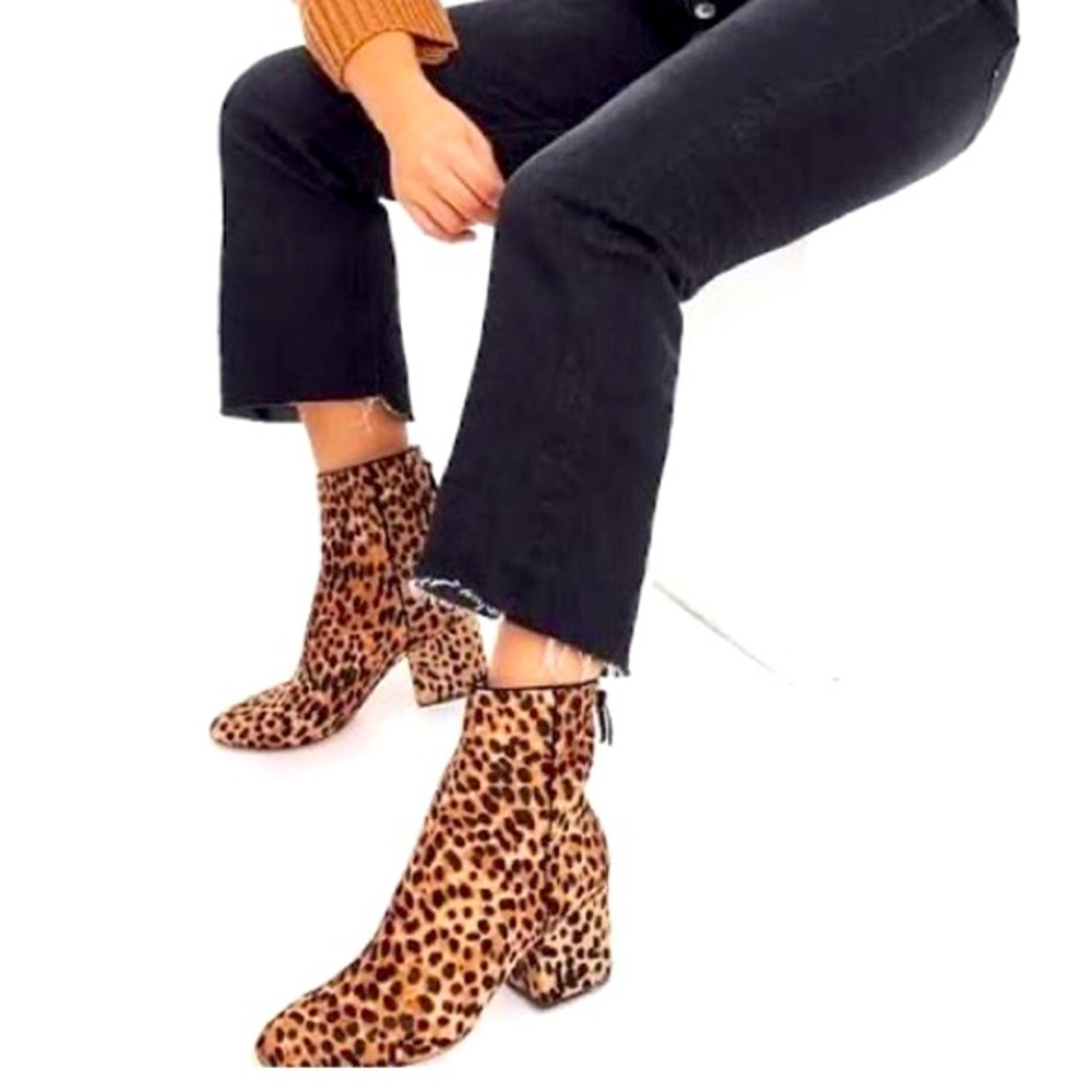 J.Crew Sadie Ankle Boot Calf hair
